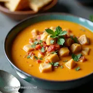 Smoky Velvety Creamy Chicken Tortilla Soup Recipe