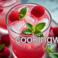Sparkling Raspberry & Mint Refresher: Non Alcoholic Drink Recipes!