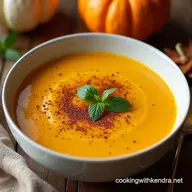 Spiced Autumn Glow My Creamy Vegan Pumpkin Soup Recipe
