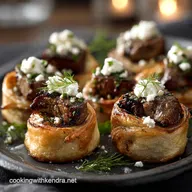 Snacks and Appetizers: Exotic Spiced Lamb Feta Mini Rolls