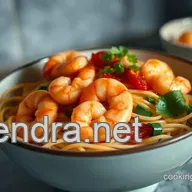 Easy & Delicious Spicy Shrimp Vermicelli Noodle Bowl Recipe
