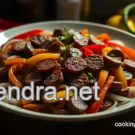 Spicy Spanish Chorizo: A Family Favorite with Peppers & Onions