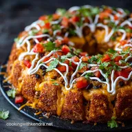Spooky Spider Taco Ring: The Ultimate Halloween Party Appetizer Bake