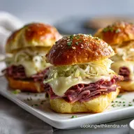 St. Patrick's Day Appetizer: Crispy Baked Reuben Sliders