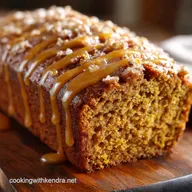 Foolproof Moist Pumpkin Bread with Brown Sugar Glaze