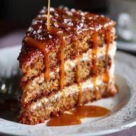 Moist Sticky Toffee Layer Cake Recipes with Buttery Caramel Glaze