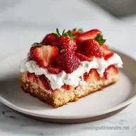 Strawberry Poke Cake Recipe: Fluffy Cake for 12 Servings