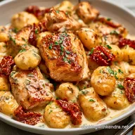 Sun Dried Tomato Chicken Gnocchi: 20 Min