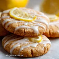 Tangy Lemon Sugar Cookies Buttery Soft Chewy with a Zingy Glaze