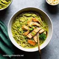 Thai Green Curry Chicken My Easy Coconut Noodle Bowls