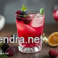 Bramble & Elderflower Kiss: Gin Drink Recipes with Flair!