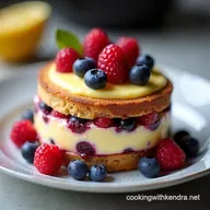 The Crown Jewel Berry Trifle with Lemon Sponge Custard