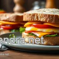 Full English Breakfast Sandwich: Best Breakfast Sandwich Ideas!