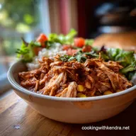 Our GoTo Slow Cooker Chicken Burrito Bowl Easy Meal Prep Big Group Feasts
