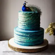 Regal Peacock Wedding Cake A Showstopper Recipe