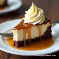 Ultimate Caramel Brownie Cheesecake Recipe Fudgy Tangy