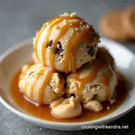 Cookie Dough Dare Classic Safe Raw Caramel Swirl