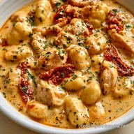 One-Pot Tomato Chicken Gnocchi Soup