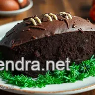 Touchdown Triple Chocolate Football Cake! Game Day Ready