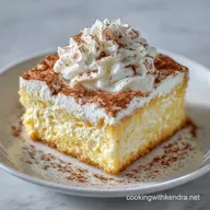 Traditional Horchata Cake for 16 Slices