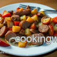 Turkey Sausage Apple Hash: Autumn on a Plate