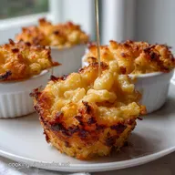 Mac and Cheese Cups Recipe: Crispy Baked Bites