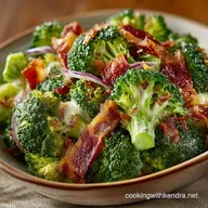 The Ultimate Crunchy Broccoli Salad with Bacon Tangy Dressing