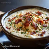 Loaded Baked Potato Soup: Ultimate Decadent Creamy Pub Classic