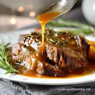 Foolproof Sunday Slow Cooker Pot Roast ForkTender Beef Gravy