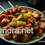 Adobo Seasoning Chicken Skewers: My Family's Pineapple Salsa!