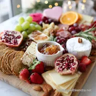 Valentines Charcuterie Board: Velvety Brie Meets Raspberry Zing