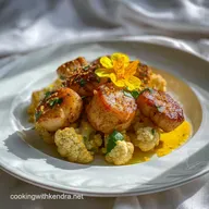 Valentines Dinner Food Ready in 30 Minutes | Pan-Seared Scallops