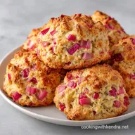 Rhubarb Scones in 40 Minutes