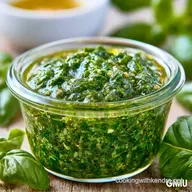 Vegan Basil Vinaigrette in 5 Minutes