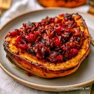 Stuffed Acorn Squash with Wild Rice