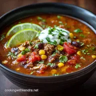 Weight Watchers Taco Soup: Speedy Zero Point Meal Prep Dinner