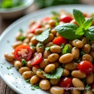 Bright Zaatar Bean Salad 15Minute Mediterranean Side