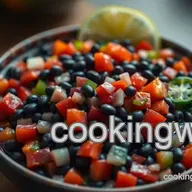 Zesty Black Bean Salsa: A Flavorful Fiesta Dip for Any Occasion
