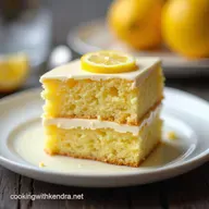Sunshine Zest Lemon Cloud Cake with Limoncello Glaze Recipe
