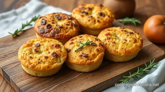 Bake English Muffin Rosemary Crisps