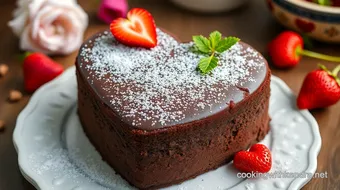 Bake Heart-Shaped Chocolate Cake - Sweet Celebration