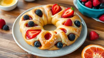 Bake Jelly Danish Ring with Delightful Fruit