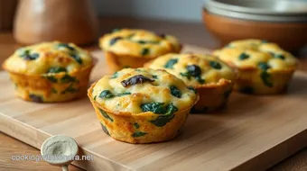 Bake Mini Quiche Muffins with Spinach