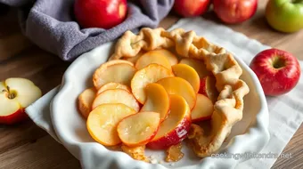 Baking Sweet Apple Pie with Flaky Crust