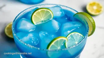 Easy Blue Margarita Bliss: A Refreshing Twist on a Classic recipe card