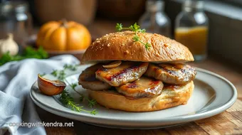 Broil Brat Sandwiches with Roasted Garlic