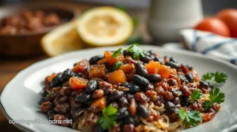 Broiled Black Bean Southwestern Delight