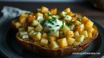 Comforting Cheesy Port Salut Baked Potatoes: A Family Favorite recipe card