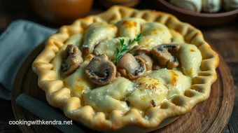 Ultimate Chicken and Mushroom Pasties Recipe: A Cozy Family Delight! recipe card