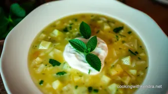 Refreshing Soup Salads: My Favorite Chilled Cucumber & Mint Recipe recipe card